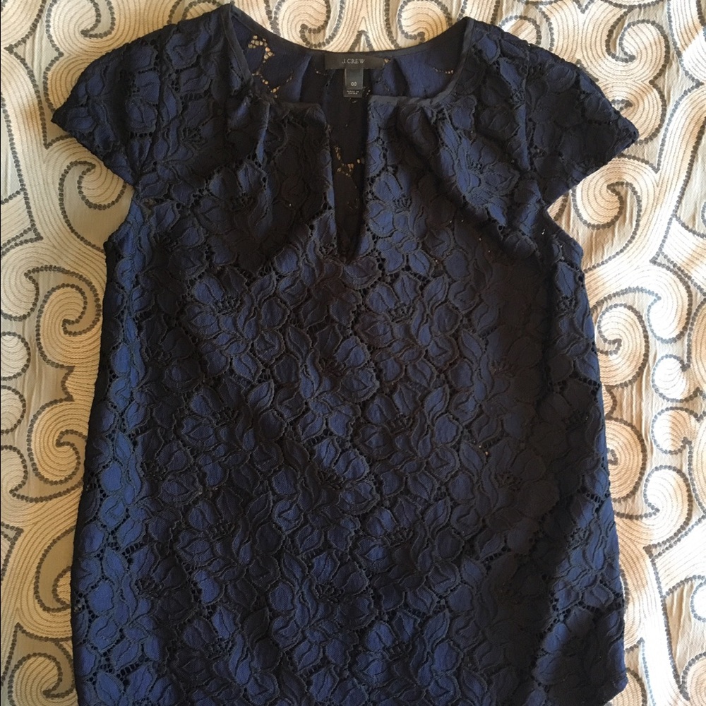Jcrew lace blouse