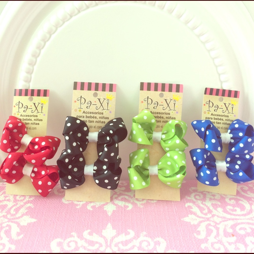 🎀 Perfect Match Bow clip set