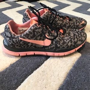 Nike Free TR Fit 3 Leopard Print Shoes