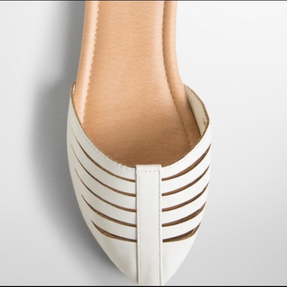 Torrid Ivory Strappy D'Orsay Flats - Picture 3 of 8