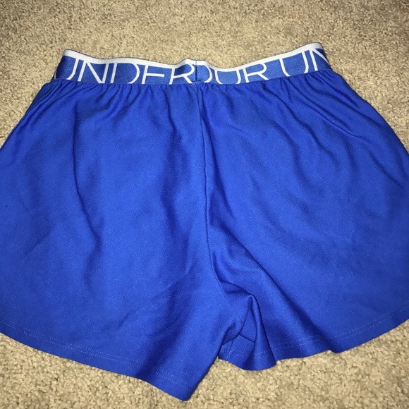 Under Armour shorts// royal blue - Picture 2 of 2