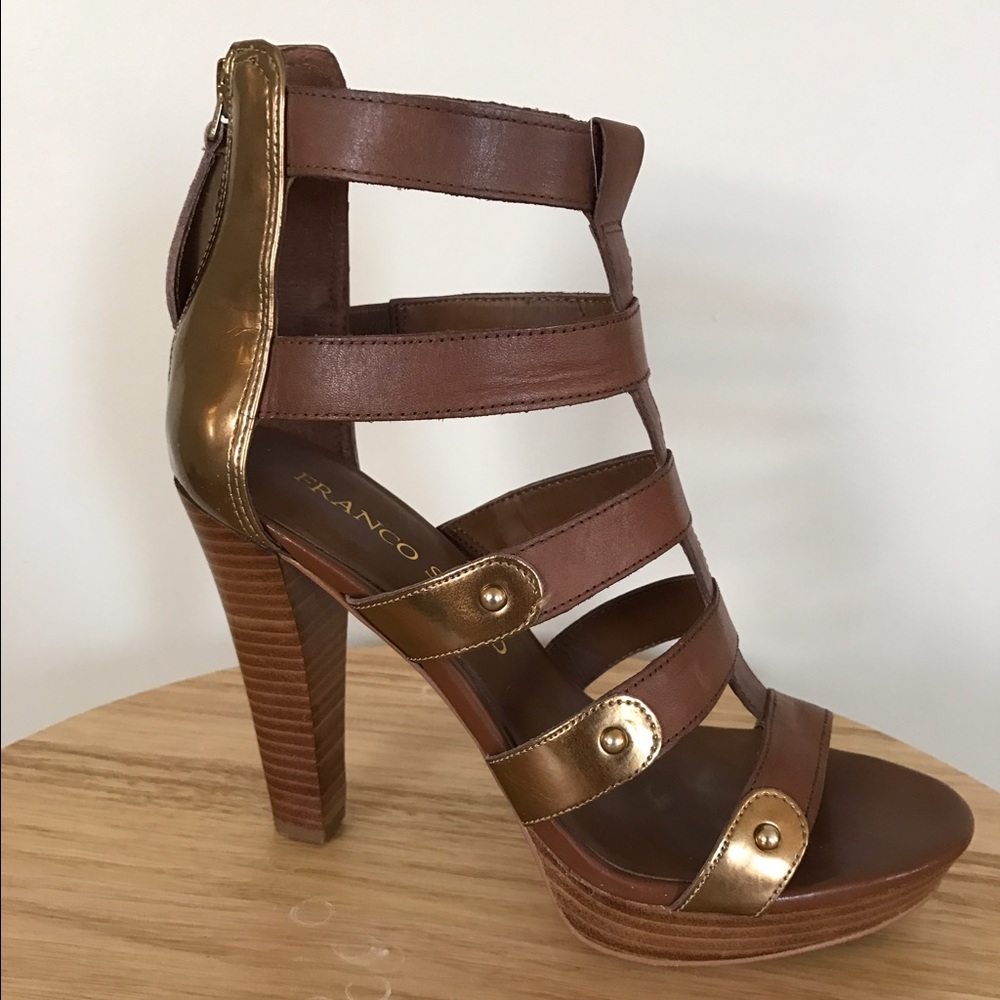 Franco Sarto Gladiator Sandal Size 6