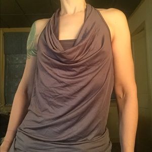 Halter Top with Jeweled Open Back