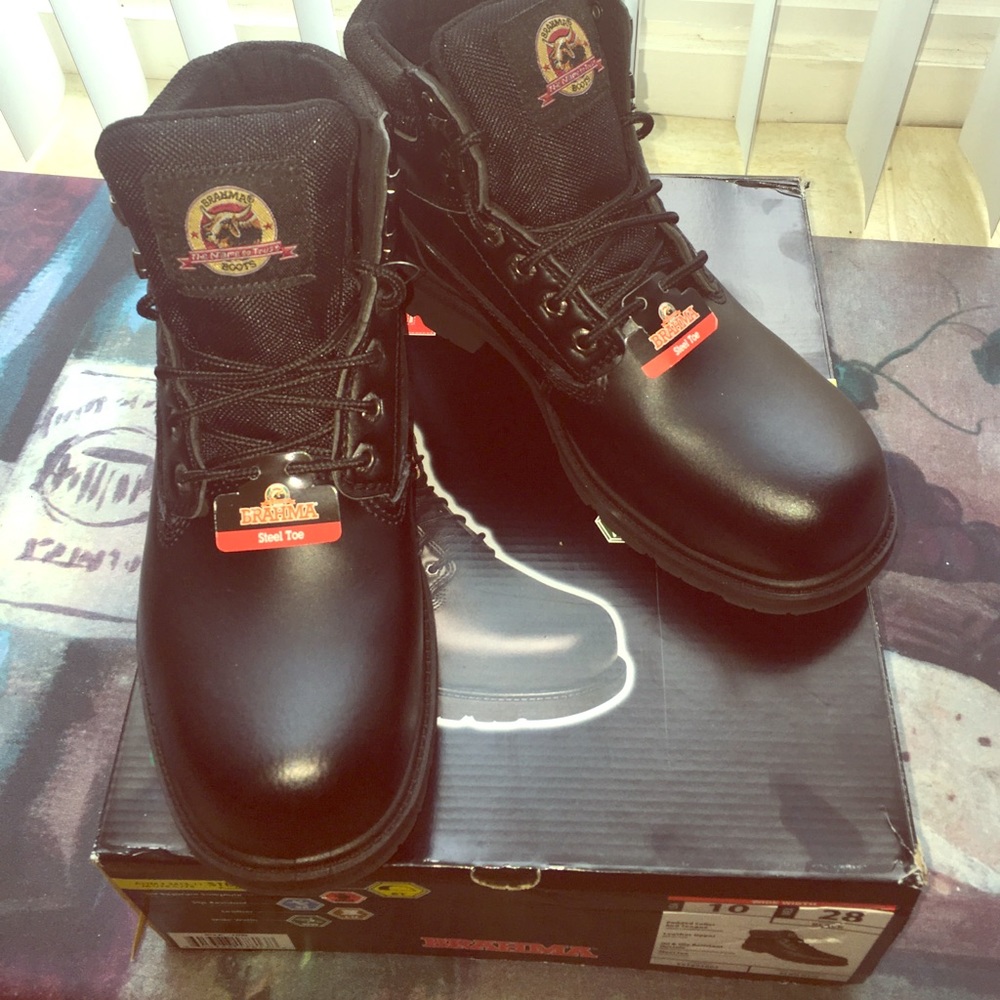 BRAND NEW STEEL TOE BOOTS