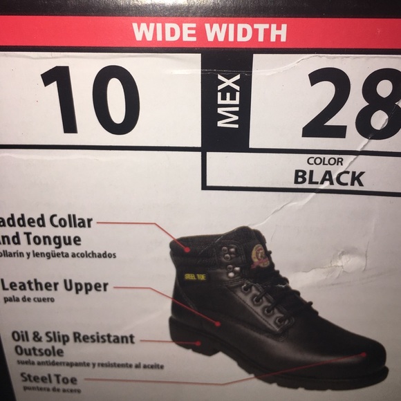 BRAND NEW STEEL TOE BOOTS main image 5