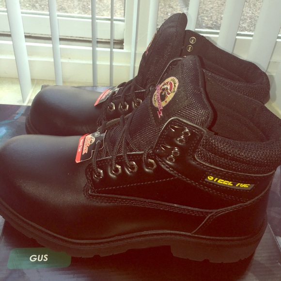 BRAND NEW STEEL TOE BOOTS main image 6