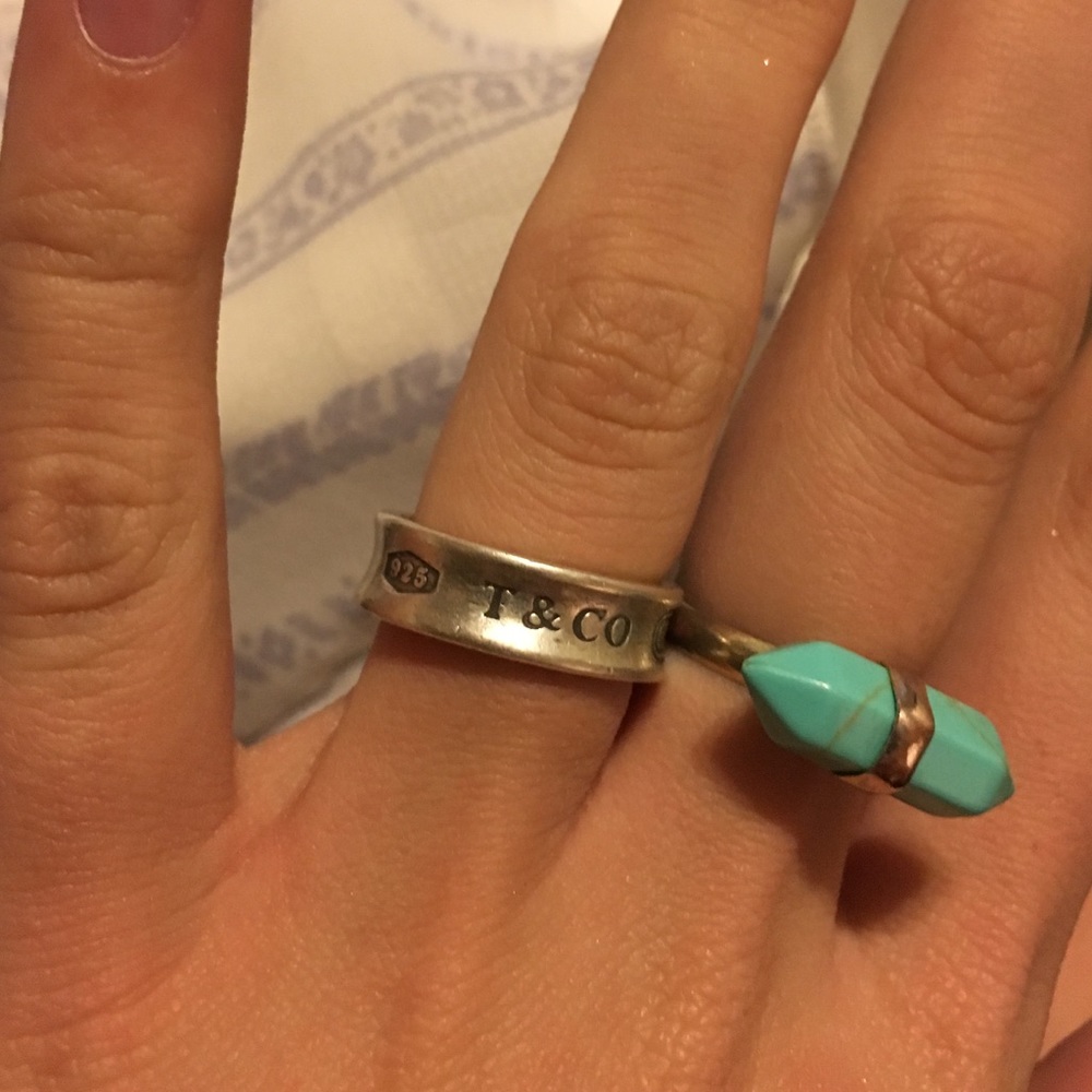 Tiffany and co silver ring