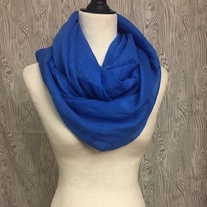 Calvin Klein blue infinity scarf