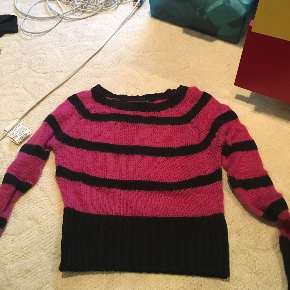 Wet seal striped sweater