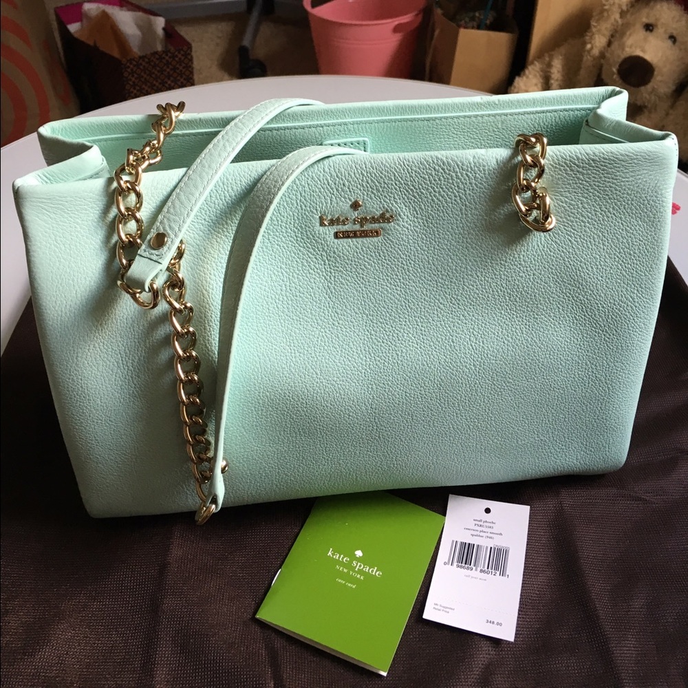 Emerson Place Smooth Small Phoebe Bag - Picture 5 of 8