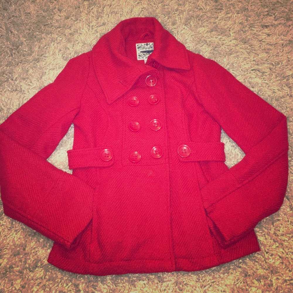 Red coat, size s