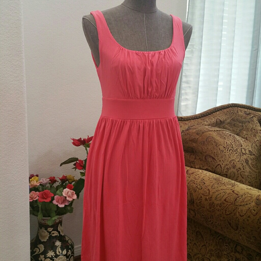 Coral Summer Dress
