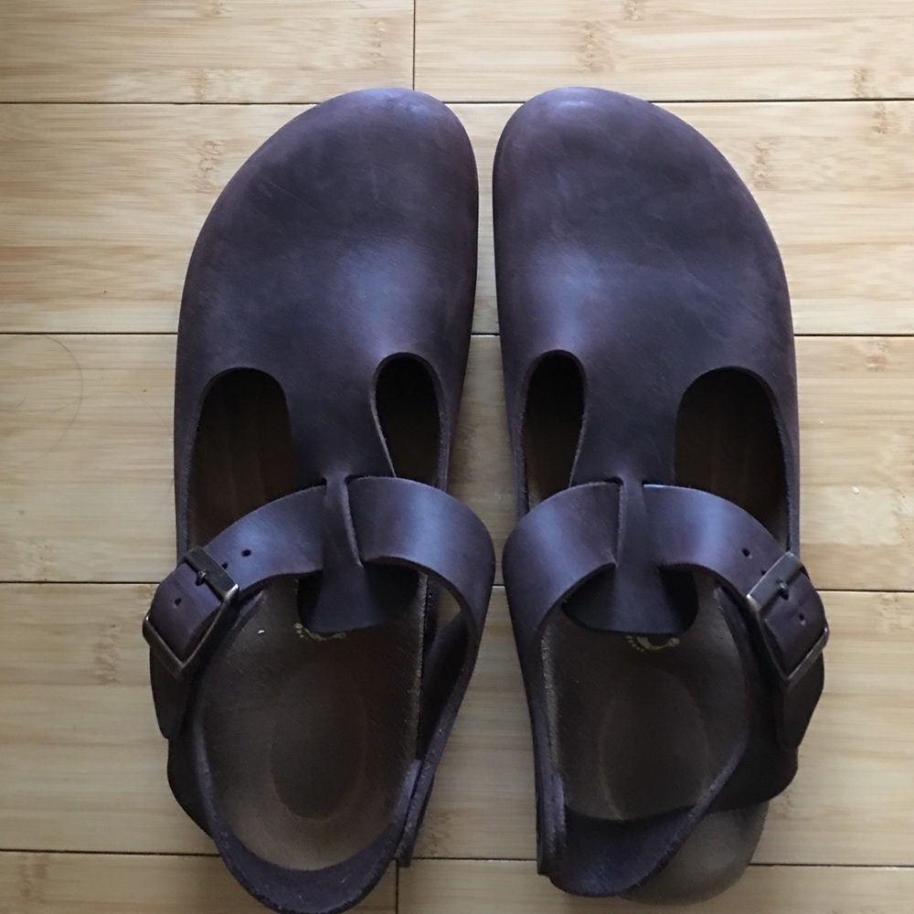 Dark Brown Closed Toe Birkenstock