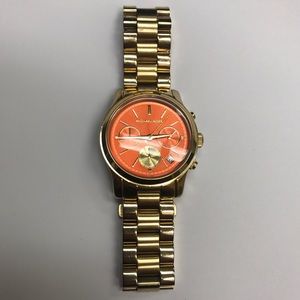 Michael Kors Watch (Authentic) - Orange