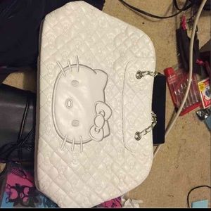 Hello Kitty Quilted Purse/Tote Bag