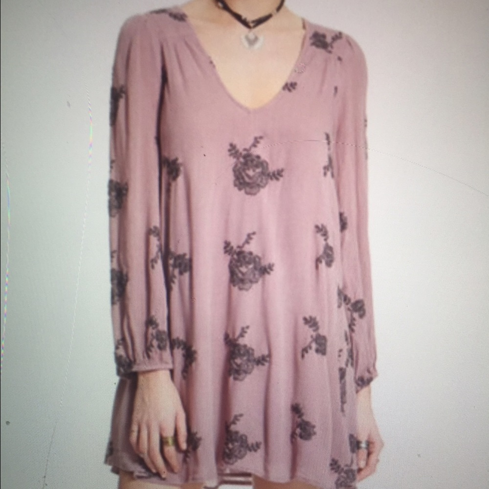 Sale!! NWT Free People adorable mauve tunic/dress