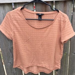 H&M cropped tee