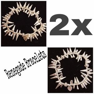 2x Renegade Style Cluster Bracelets