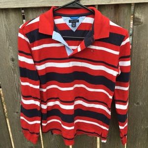 Tommy Hilfiger striped collared shirt