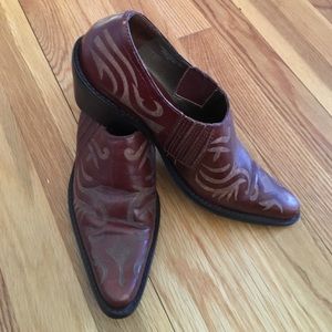 Matisse Booties in Cognac