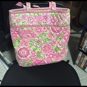 Vera Bradley Tote in retired Petal Pink Vera Bradley Tote in retired Petal Pink