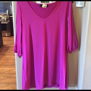 Lulu's magenta dress NWT