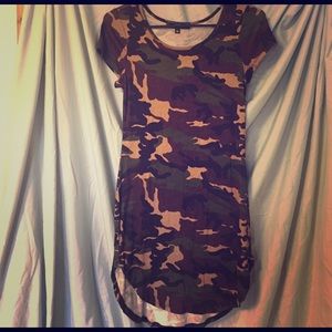 T shirt style camp dress