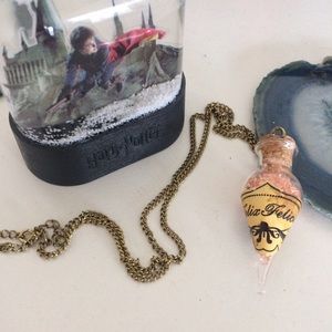 Harry Potter Felix Felicis potion necklace