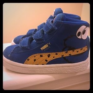 PUMA Limited Edition Cookie Monster High tops