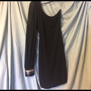 Ruby Rox one sleeve mini dress