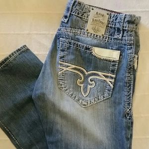 Men's Rock revival jeans
