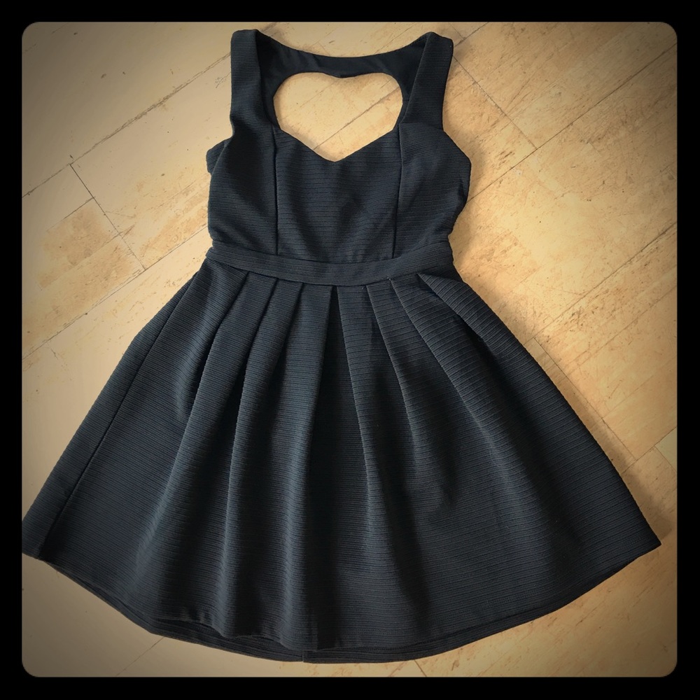 Adorable Poof Couture Black Dress