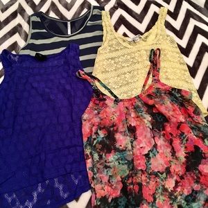 Sheer Tank Lot! 🎉