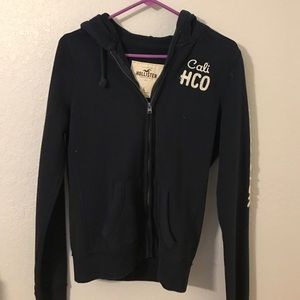 Hollister zipper hoodie