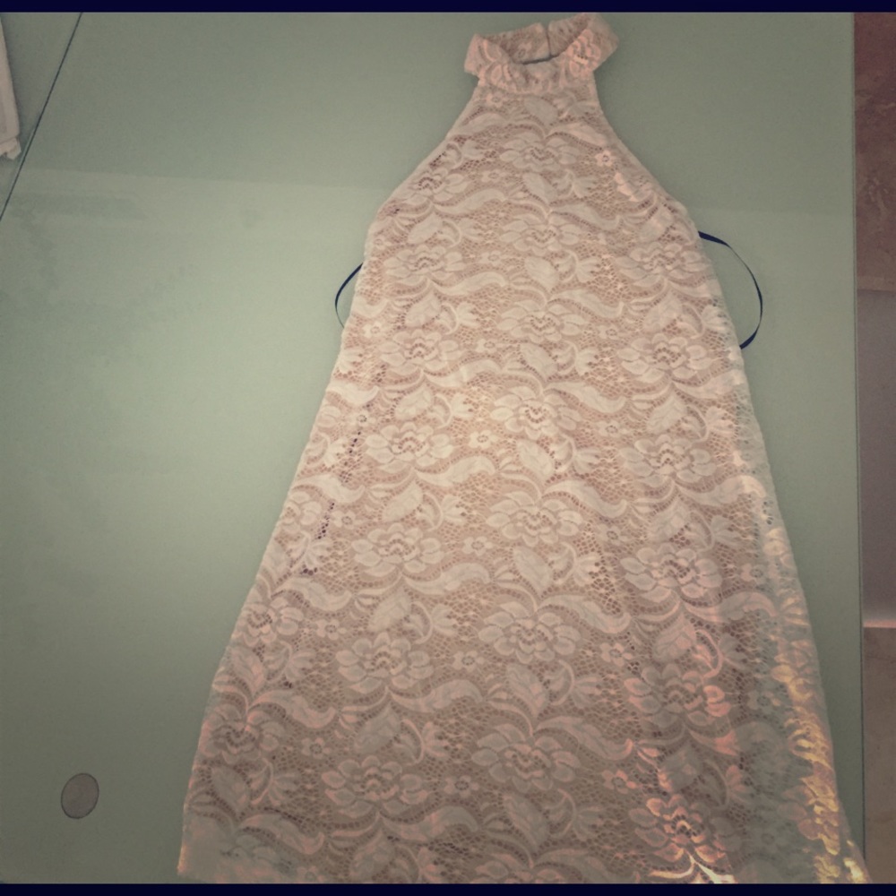 Short Cream/Taupe dress