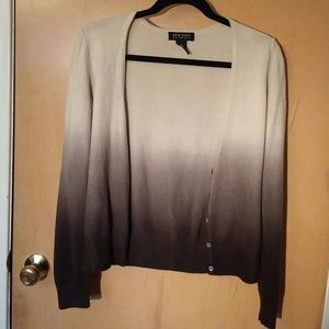 Ombre Brown Cardigan