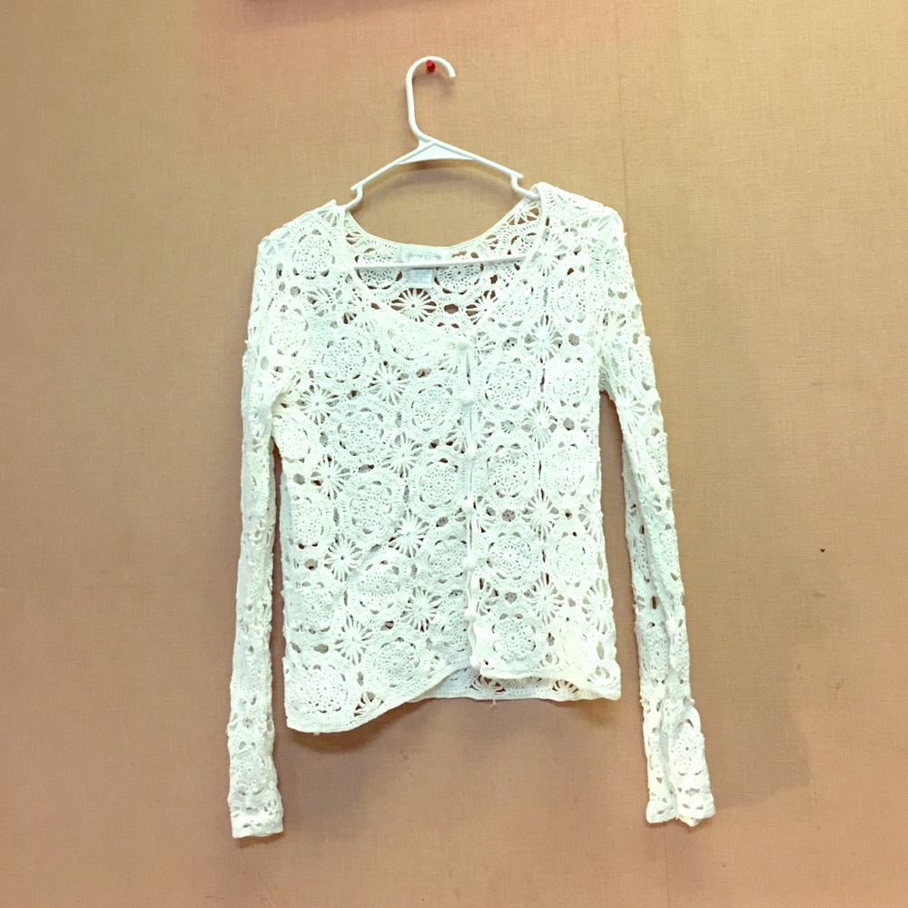 White long sleeve shirt