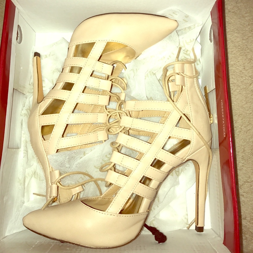 Laced Up Heels