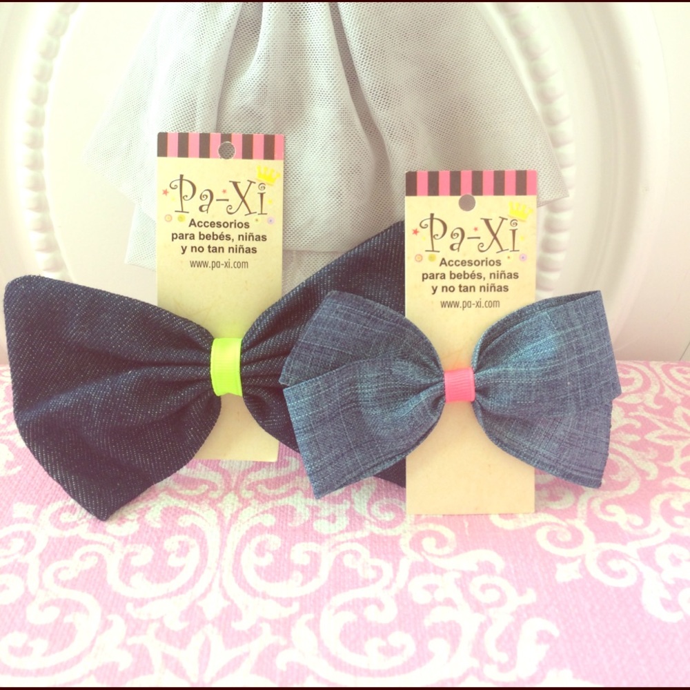 Jumbo Jean Bow w/free Bow!