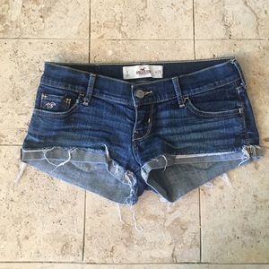 Denim shorts