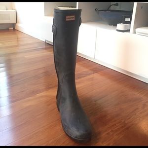 Hunter Original Refined Back Strap Rain Boots