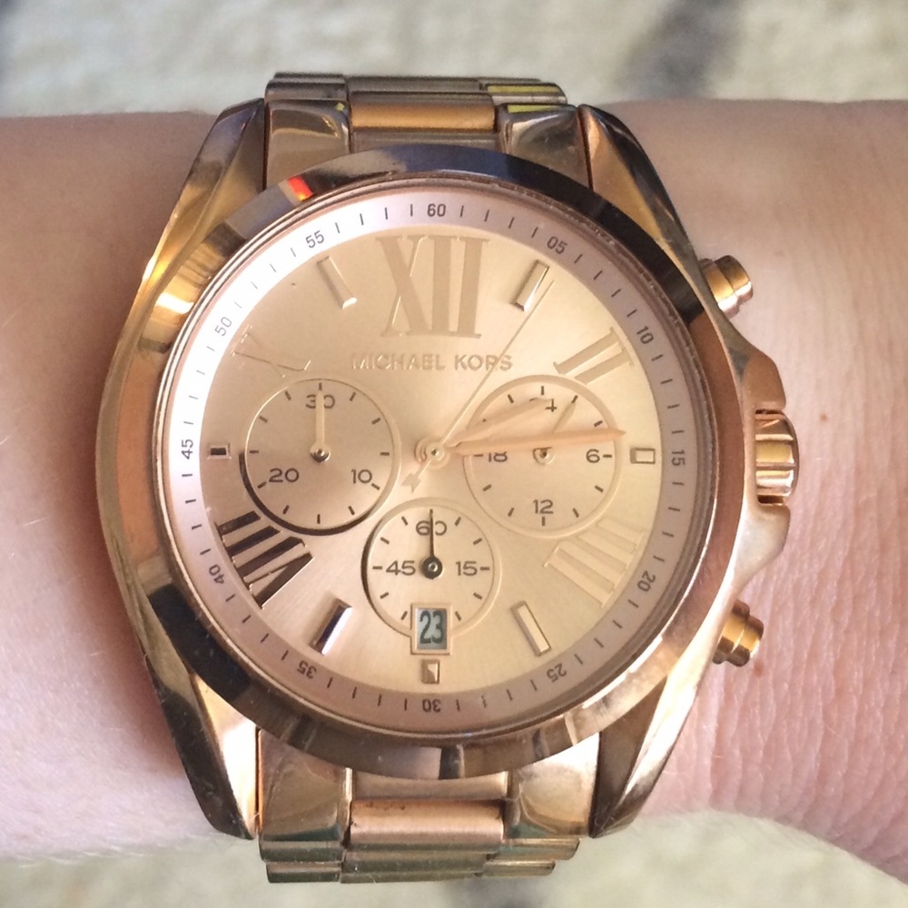 Michael Kors Rose Gold Watch