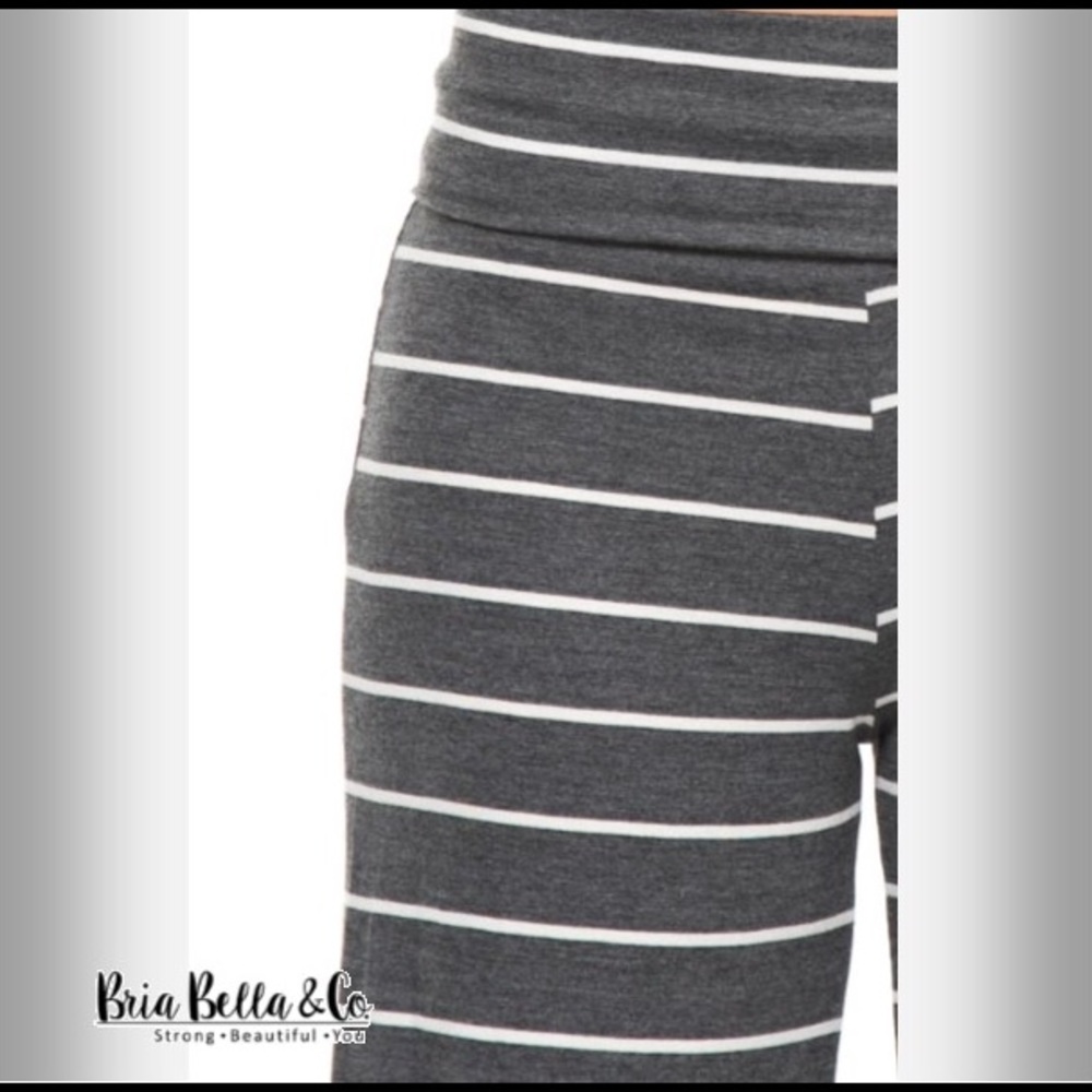 💙Striped Pallazo Pants💙 - Picture 3 of 4