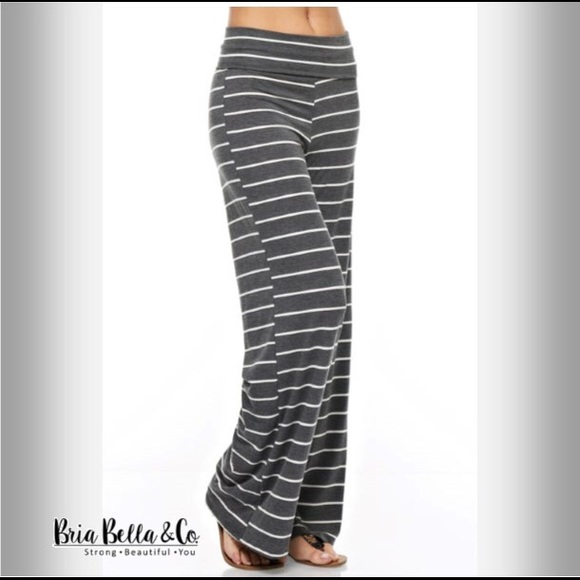 💙Striped Pallazo Pants💙 - Picture 2 of 4