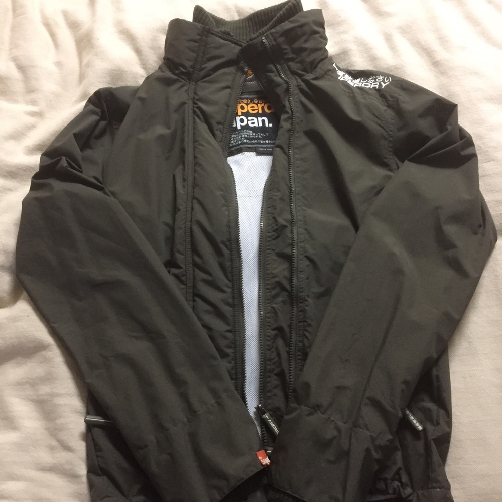 Superdry Windcheater (Army Green) Mens Small