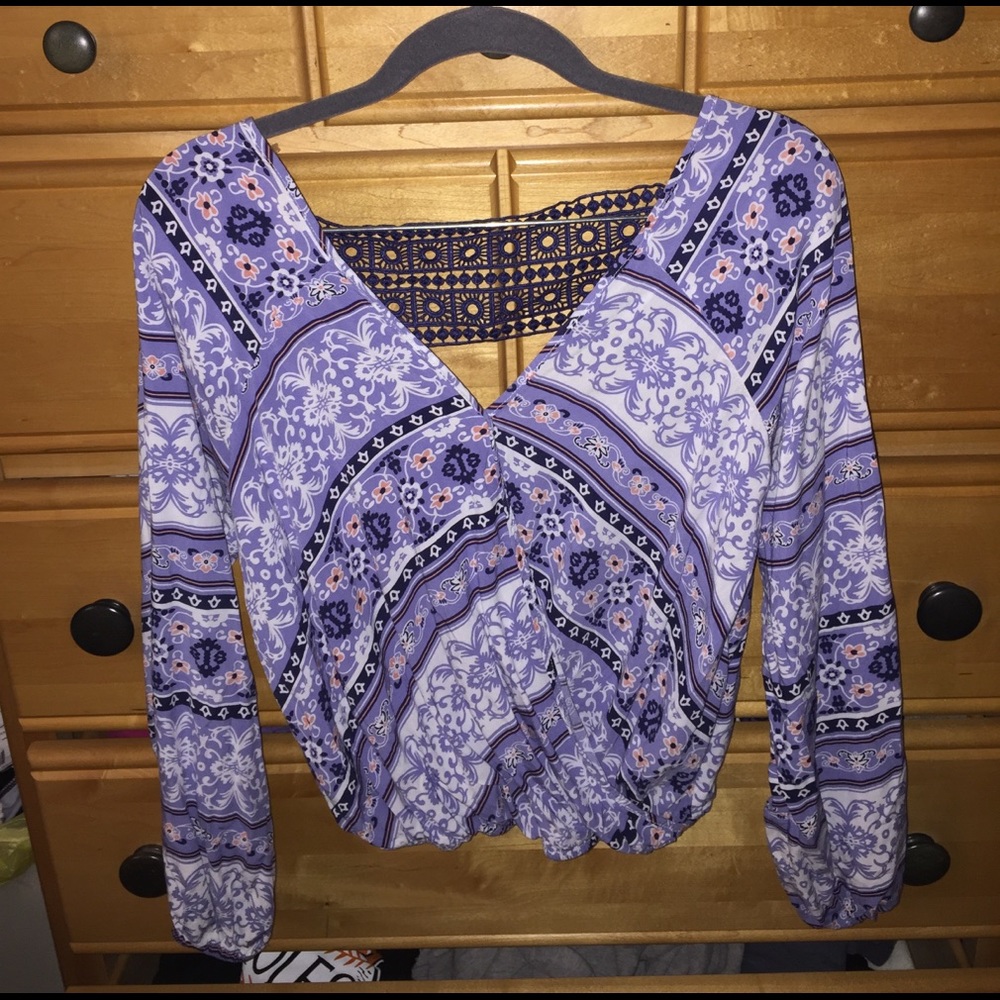 Floral Charlotte Russe shirt