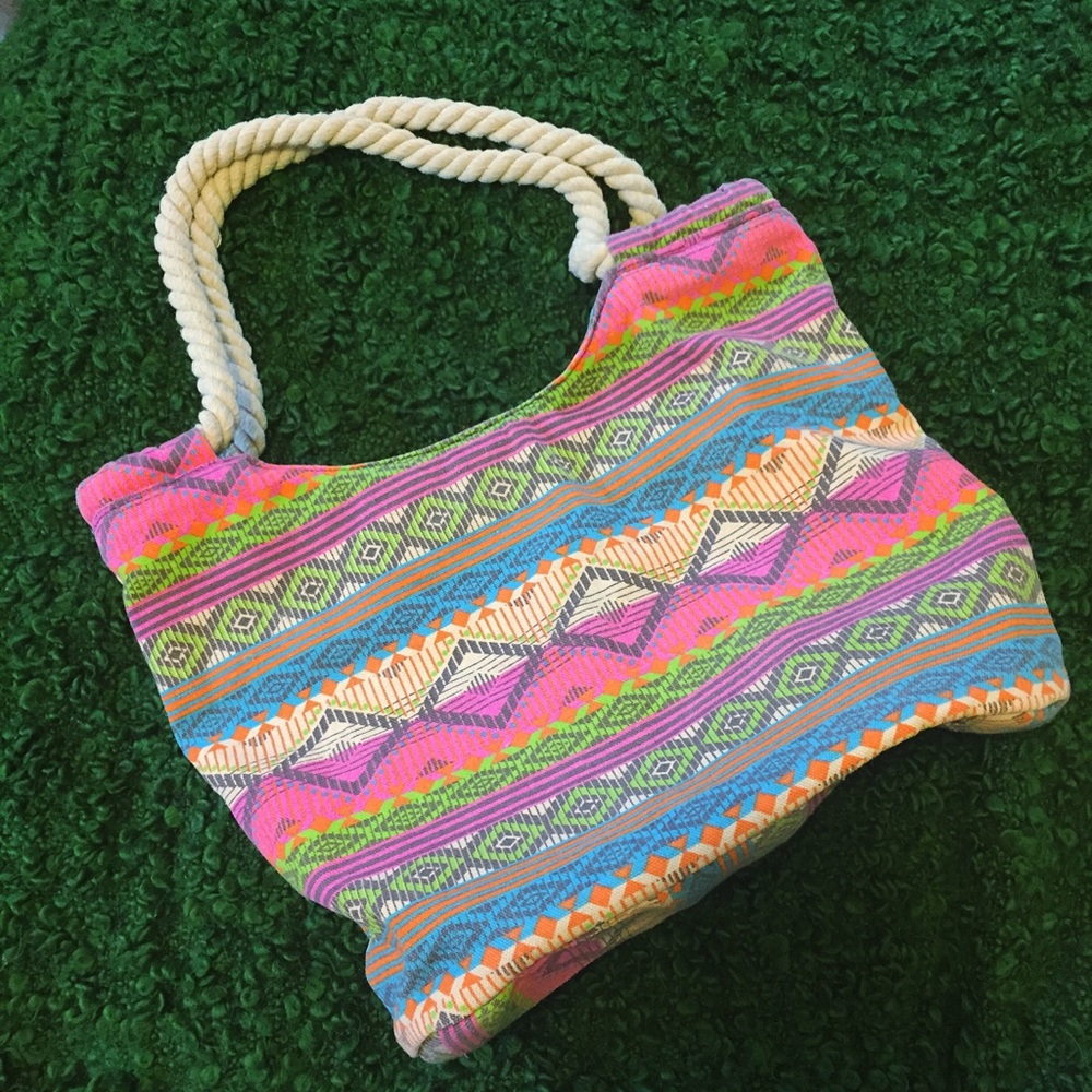 Forever21 Colorful Boho Tote