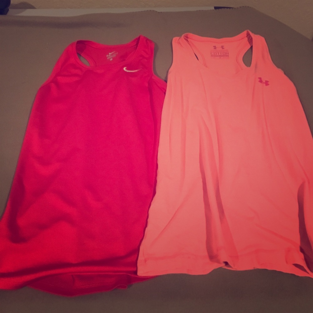Two workout tanktops.. READ DESCRIPTION