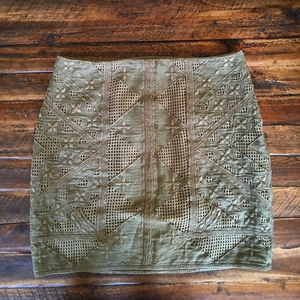 MASSIMO DUTTI Boho Skirt, Sz 6