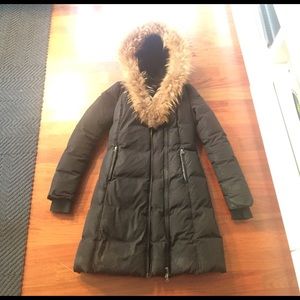 Mackage Down Coat with Fur Collar